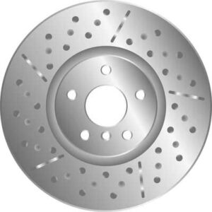 Jeu de disques de frein - D2327 MGA