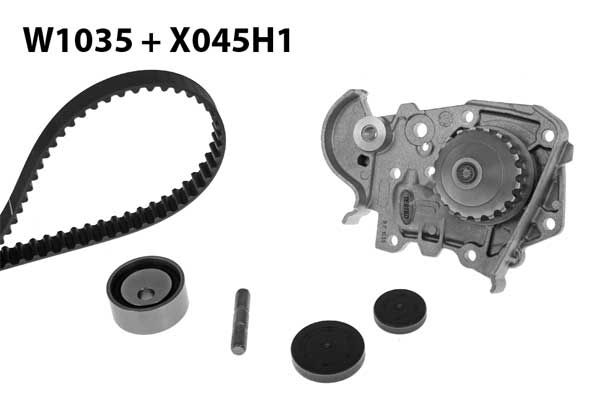 Kit pompe distribution - 1035K1 MGA