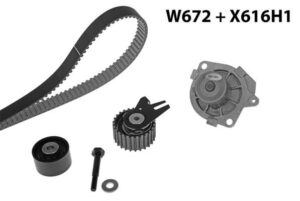 Kit pompe distribution - 672K4 MGA