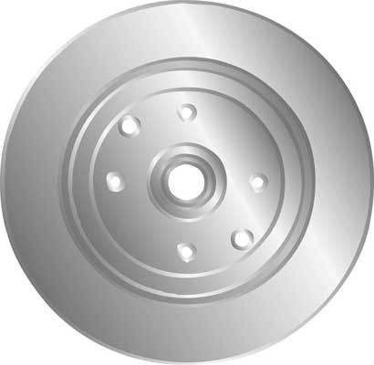 Jeu de disques de frein - D1083 MGA