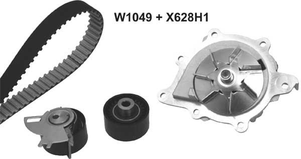 Kit pompe distribution - 1049K1 MGA – Image 2