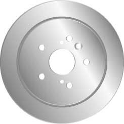 Jeu de disques de frein - D2000 MGA