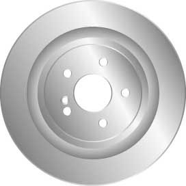 Jeu de disques de frein - D2017 MGA