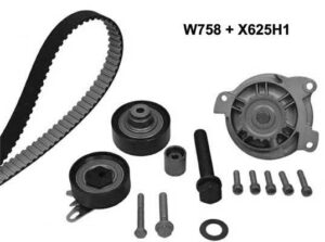 Kit pompe distribution - 758K2 MGA