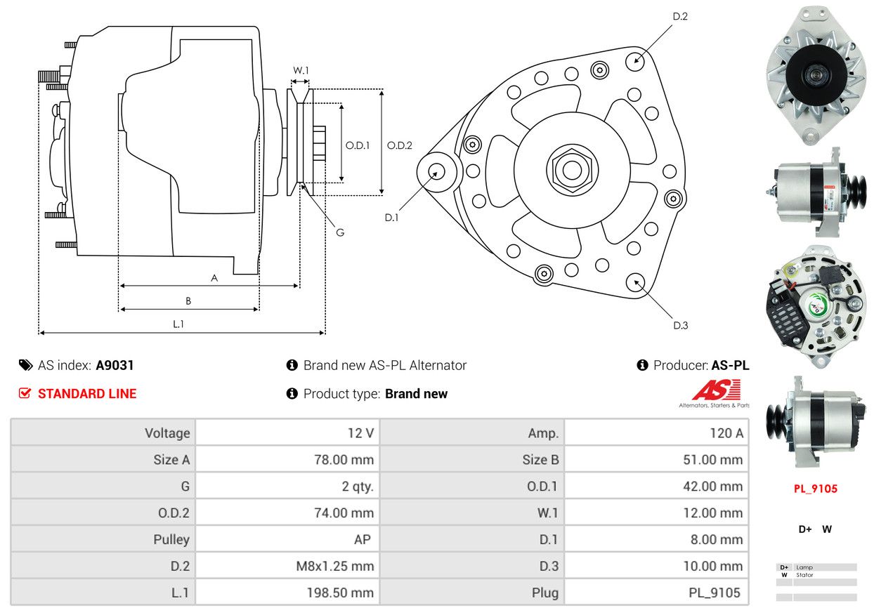 Alternateur - A9031 AS-PL – Image 6