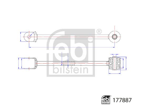 Bras de liaison, suspension de roue - 177887 FEBI BILSTEIN – Image 3