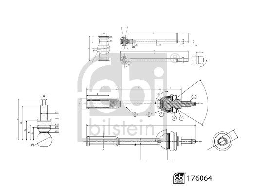 Barre de connexion - 176064 FEBI BILSTEIN – Image 3