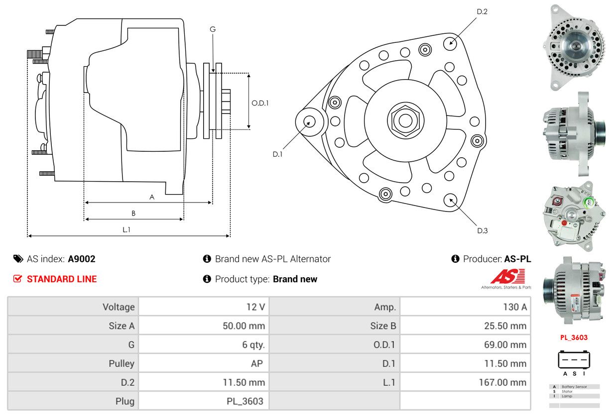 Alternateur - A9002 AS-PL – Image 5