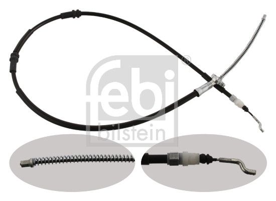 Tirette à câble, frein de stationnement - 36711 FEBI BILSTEIN