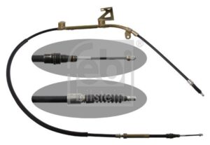 Tirette à câble, frein de stationnement - 32463 FEBI BILSTEIN