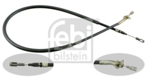 Tirette à câble, frein de stationnement - 21263 FEBI BILSTEIN