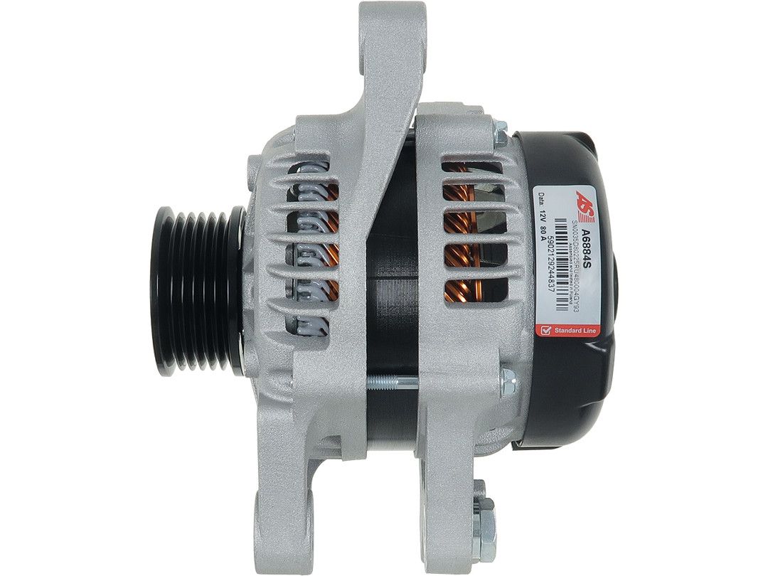 ALTERNATOR TOYOTA: VIOS 1.3 VVT-I, VIOS 1.5 VVT-I, YARIS III SALOON (_P15 - A6884S AS-PL – Image 4