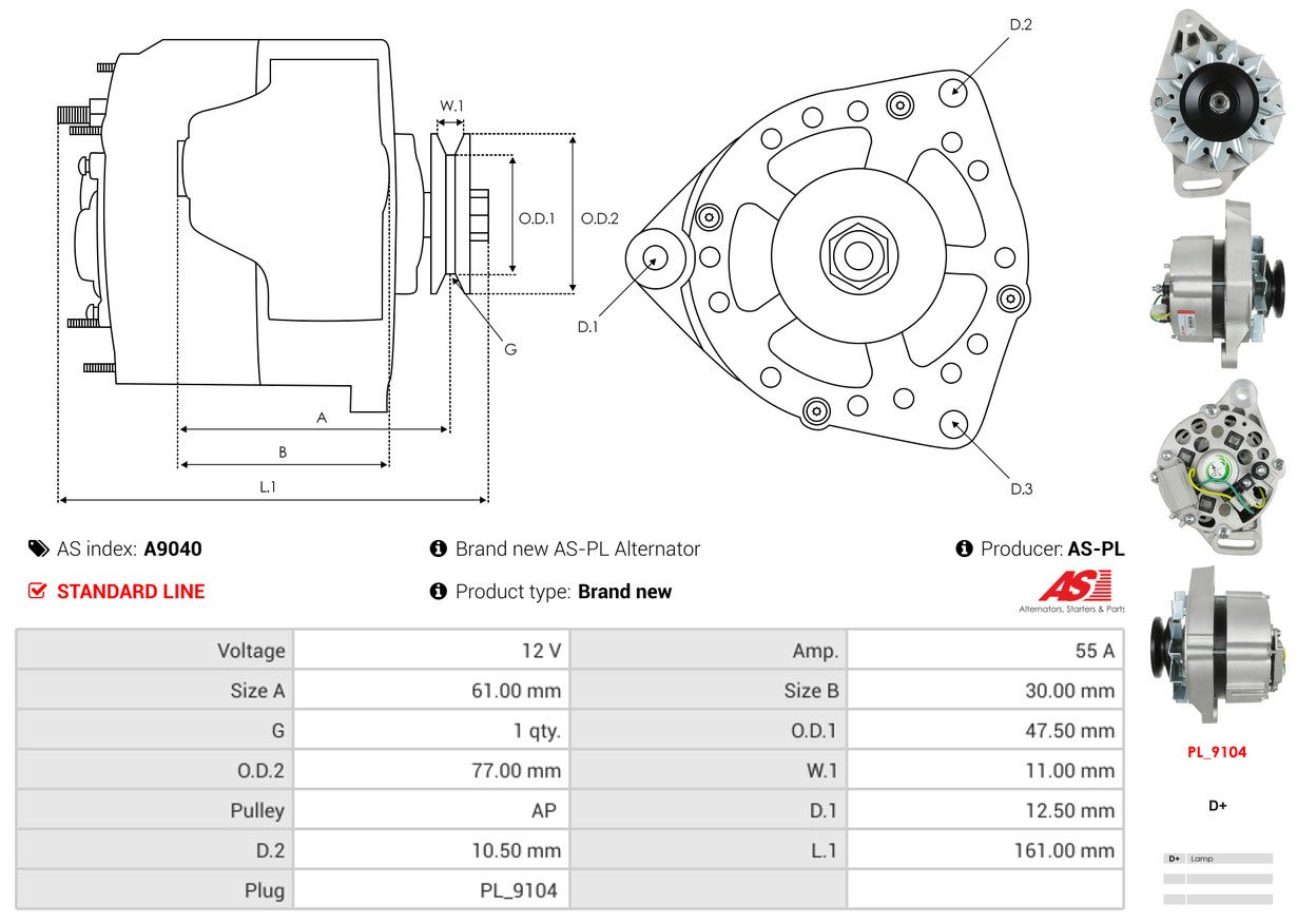 Alternateur - A9040 AS-PL – Image 6