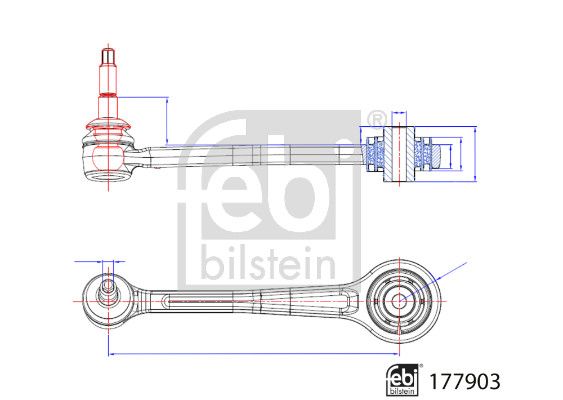 Bras de liaison, suspension de roue - 177903 FEBI BILSTEIN – Image 3