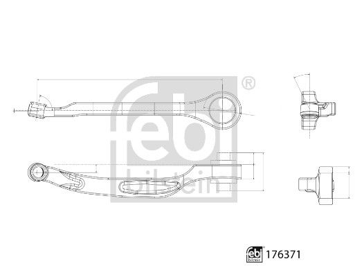 Bras de liaison, suspension de roue - 176371 FEBI BILSTEIN – Image 3