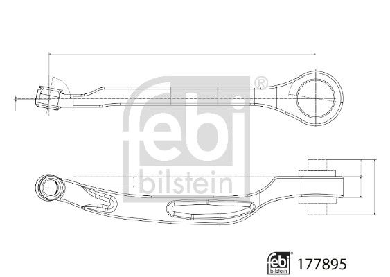 Bras de liaison, suspension de roue - 177895 FEBI BILSTEIN – Image 3