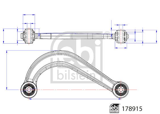 Bras de liaison, suspension de roue - 178915 FEBI BILSTEIN – Image 3
