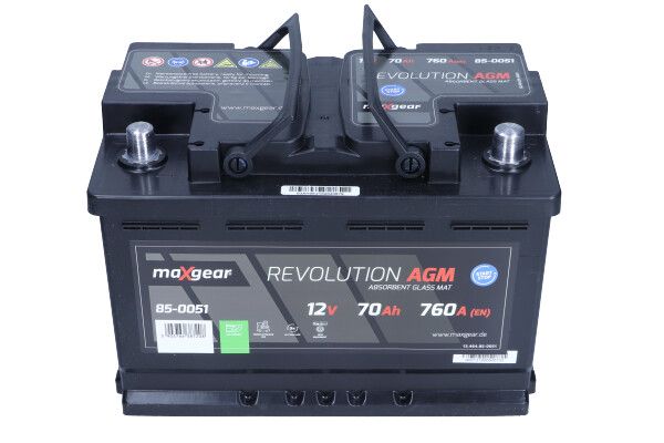 Batterie de démarrage - 85-0051 MAXGEAR – Image 2