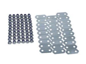 BLASZKI BATERII TOYOTA PRIUS 2004-2017 Kit 28 MIEDZIANYCH, NIKLOWANYCH BLASZEK ORAZ 60 NARKĘTEK avec en acier inox DO liaison CEL BATE - 93-0001 MAXGEAR