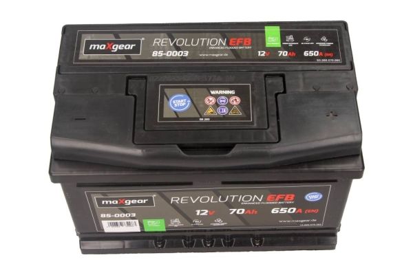 Batterie de démarrage - 85-0003 MAXGEAR