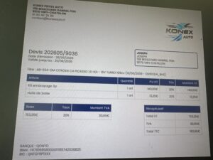Devis,, 9036